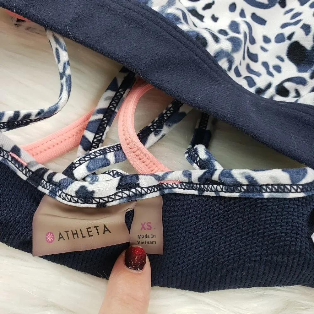 Athleta Racerback Workout Sports Bra
